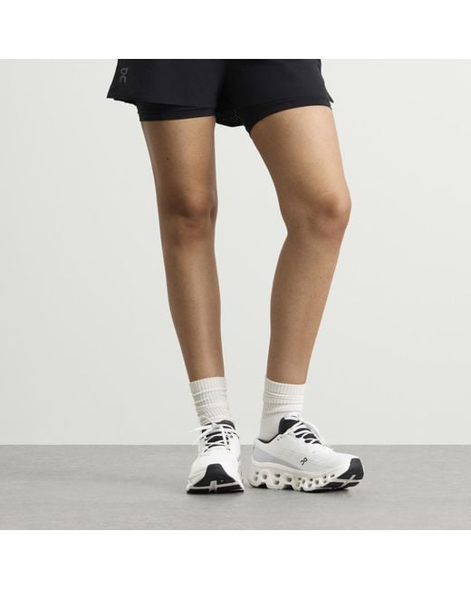 On Shoes White Cloudmster 3 Sneaker
