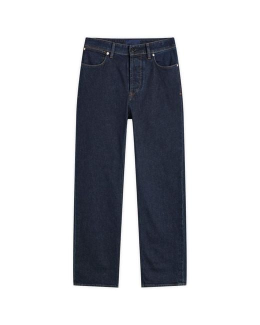 Stone Island Blue Stretch Slim Jeans for men