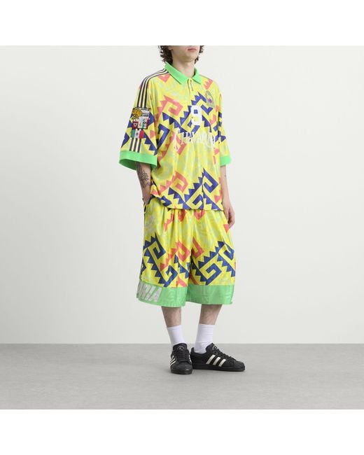 Adidas Yellow X Willy Chavarria Long Shorts