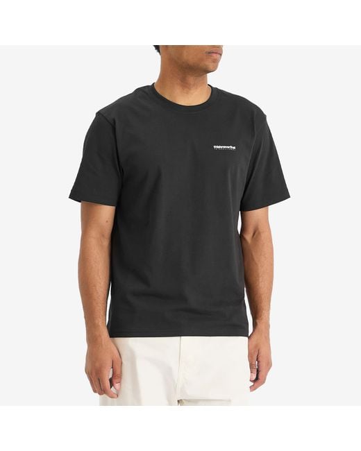 Thisisneverthat Black Intl. Logo T-Shirt for men