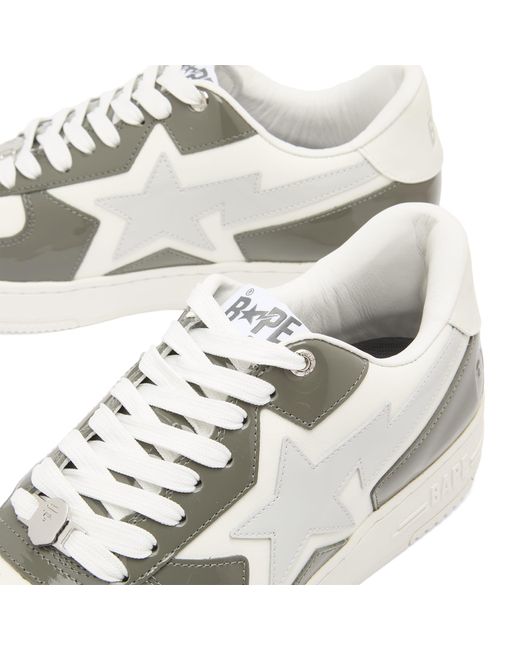 A Bathing Ape White Bape Sta Icon #2 M1 for men