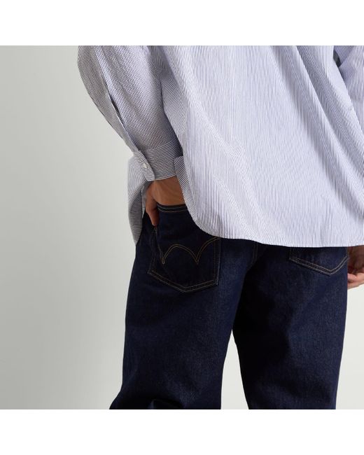 Edwin Blue Loose Fit Jeans for men