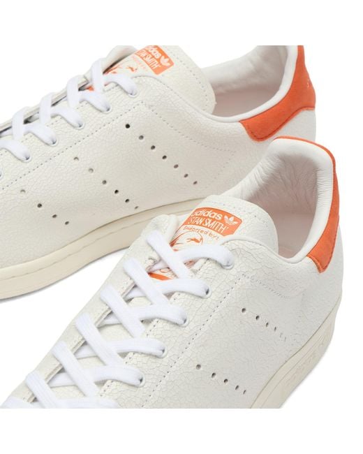 Adidas White Stan Smith 80S Sneaker for men
