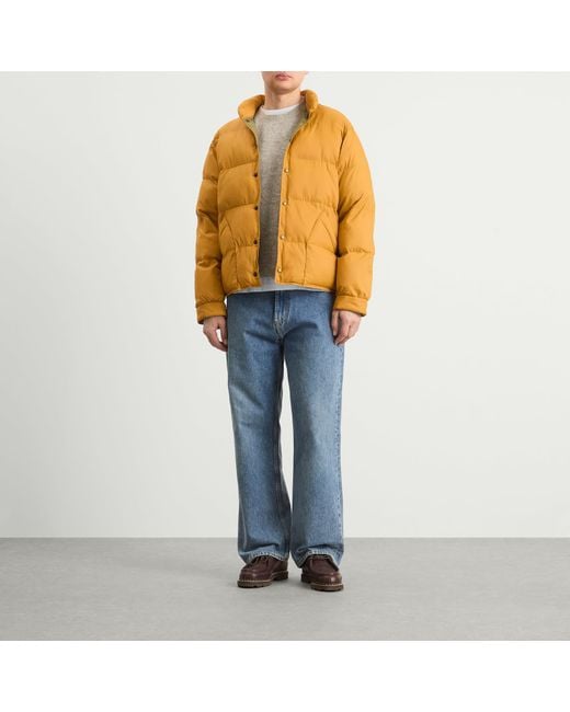 RRL Yellow Down Ridge Jacket for men