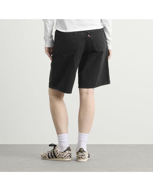 Levi's Black Levis Baggy Dad Jorts