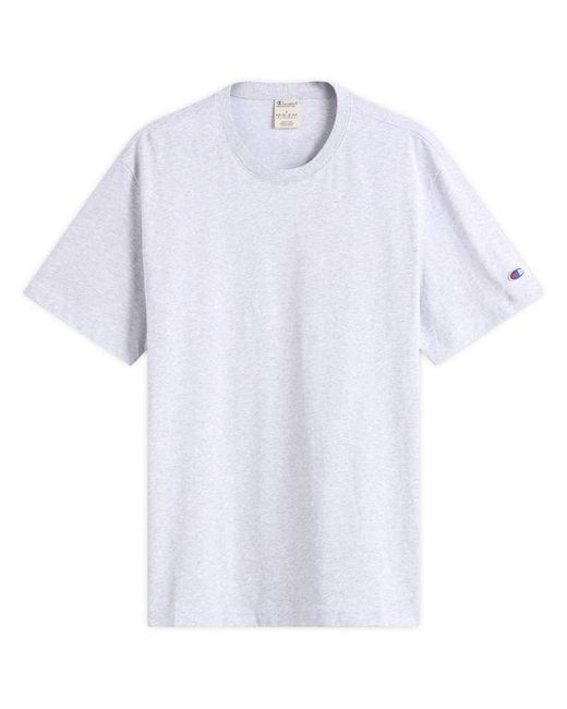 Champion White Reverse Weave Loose Fit T-Shirt for men