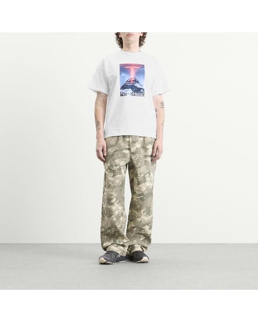 No Problemo White Kailash Ss T-Shirt for men