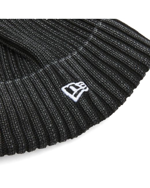KTZ Black New York Yankees Washed Beanie