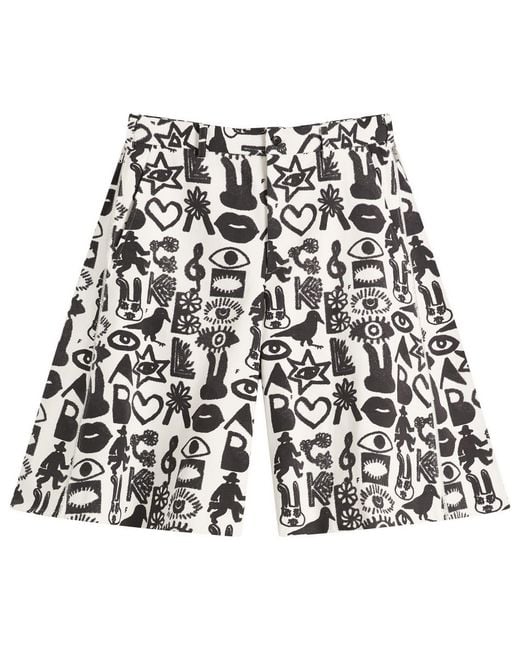 Comme des Garçons Black Cotton Pagowski Shorts for men
