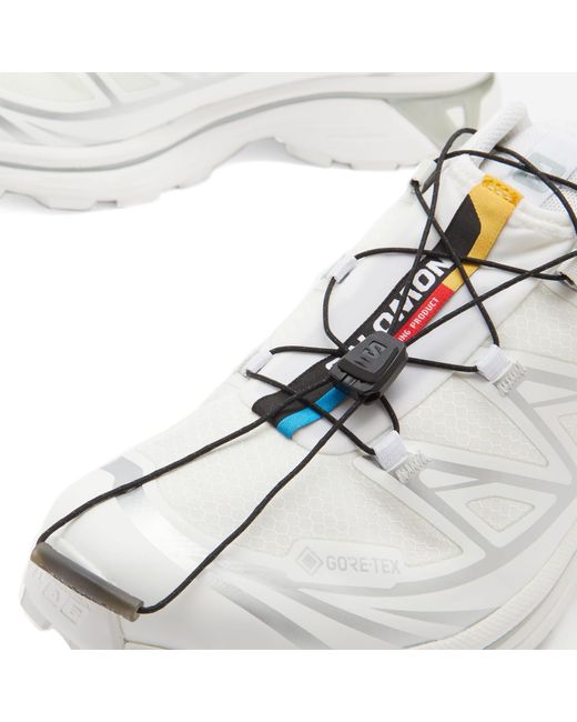 Salomon White Xt-6 Gtx Sneaker