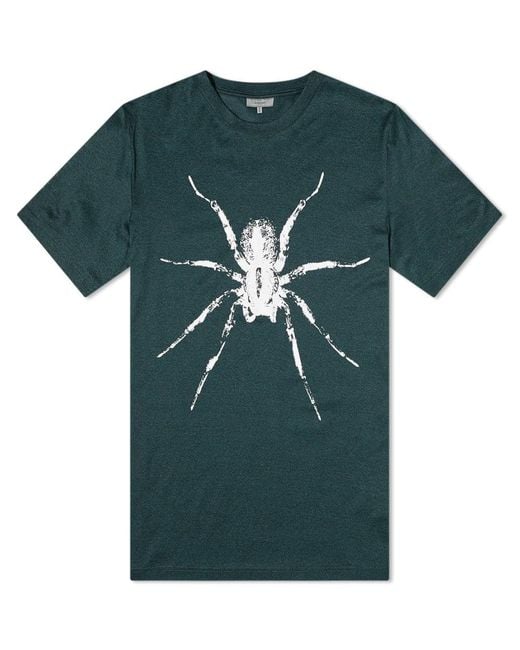 Lanvin Green Spider T-shirt for men