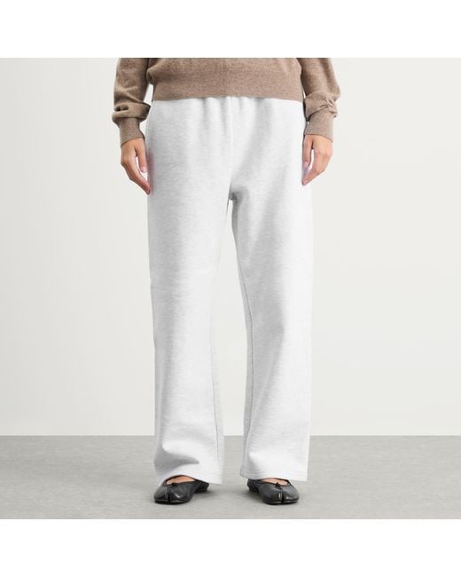 Entire studios White Straight Leg Sweatpants
