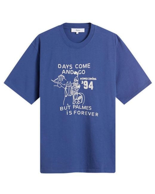 Palmes Blue Forever T-Shirt for men