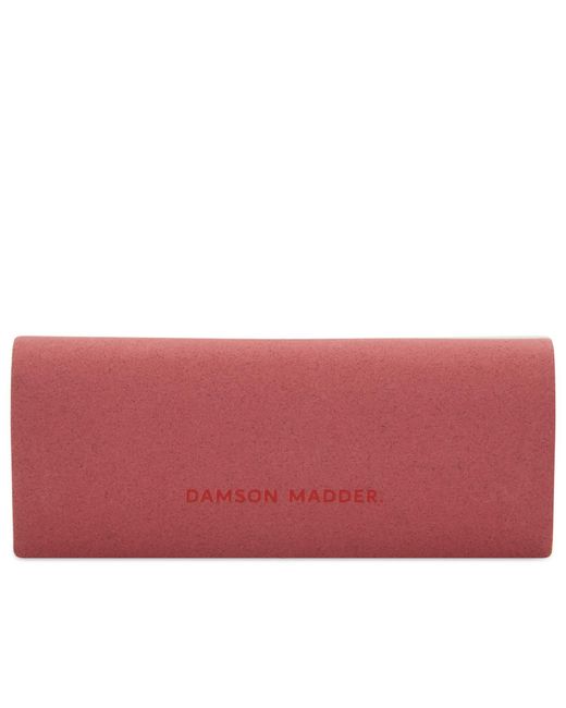 Damson Madder Pink Catty Oval Sunglasses