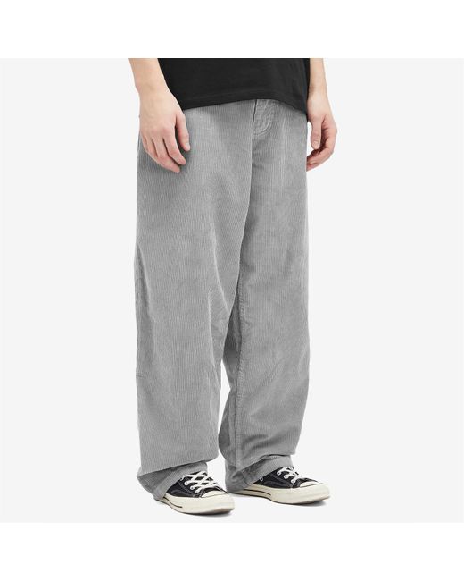 POLAR SKATE Gray Cord Big Boy Pants for men