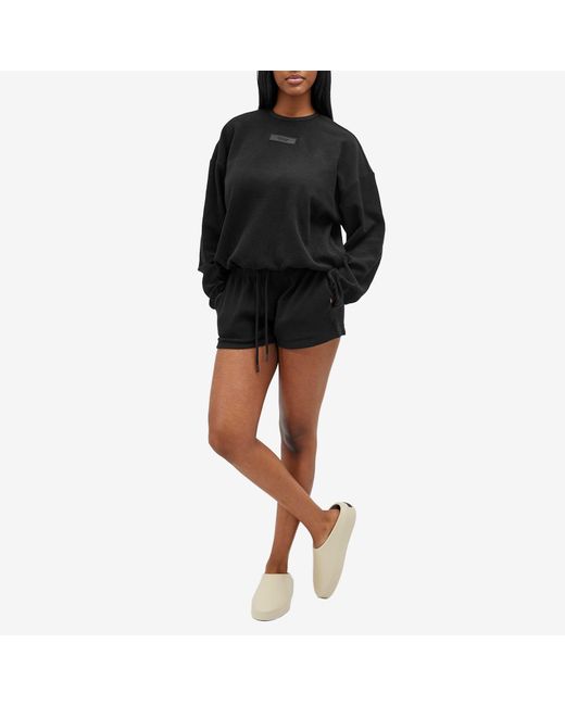 Fear Of God Black Running Shorts