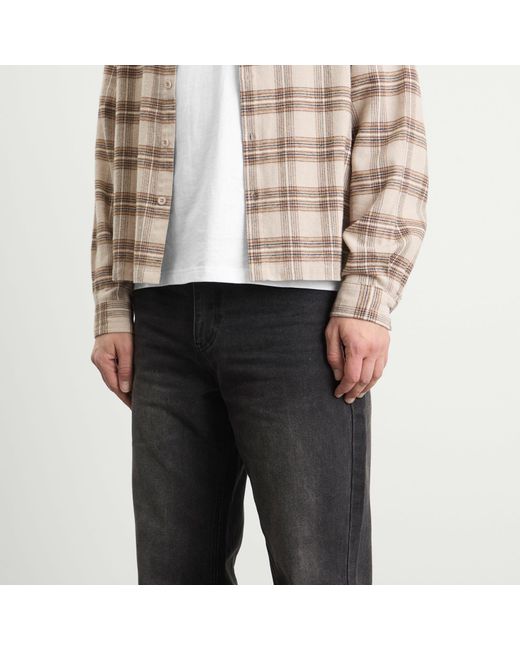 Butter Goods Gray Racer Relaxed Denim Jeans for men