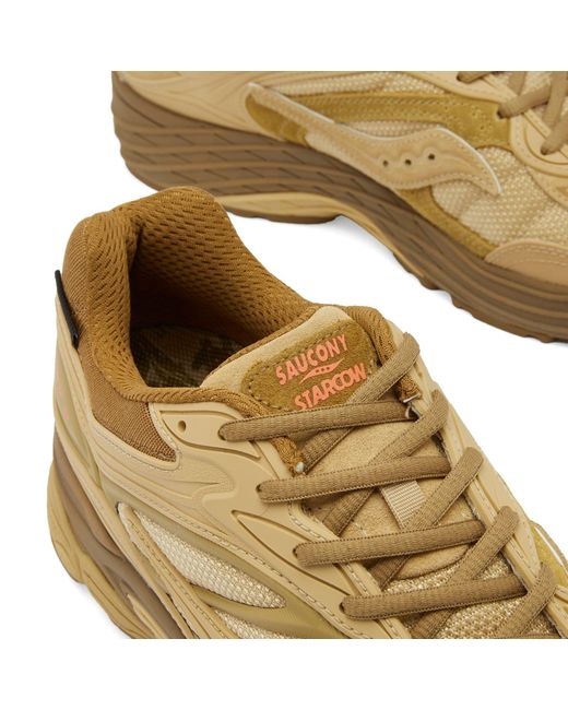 Saucony Brown Progrid Omni 9 Armor for men