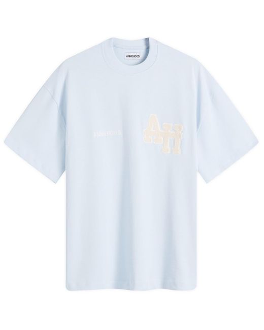 Annie Hood Blue College T-Shirt for men
