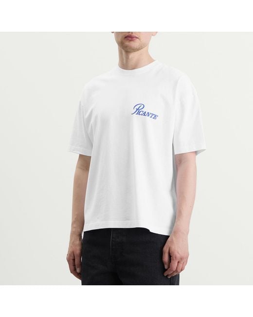 Picante White Record T-Shirt for men