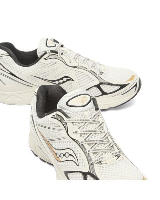 Saucony White Progrid Guide 7 Sneaker