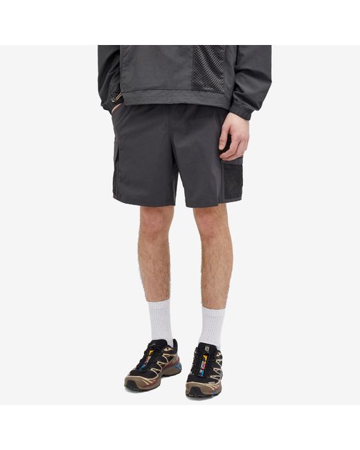 Columbia Black Painted Peak Shorts for men