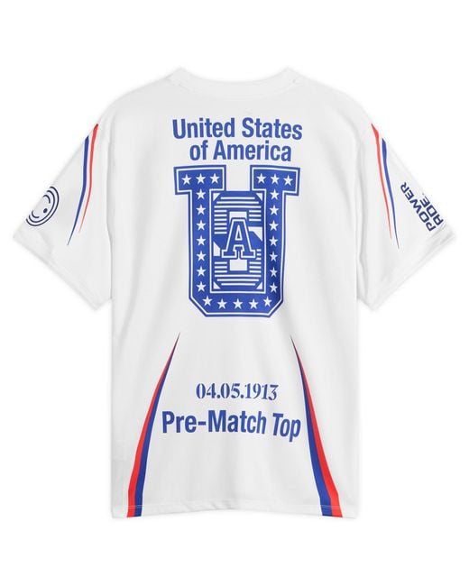 Nike Red Arch Usa Pre Match Football Jersey for men