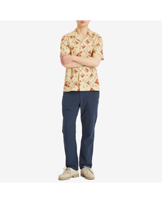 Kestin Natural Crammond Floral Print Shirt for men