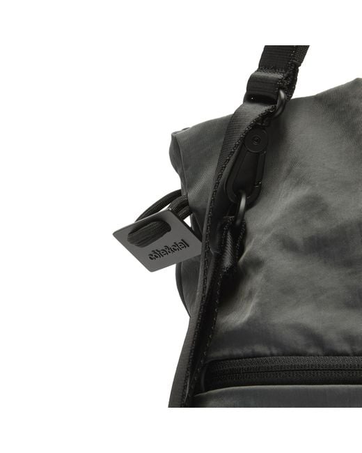 Côte&Ciel Black Uva Slate Cross Body Bag