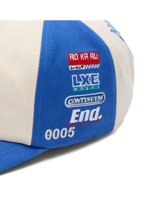 Local Space Blue End. X North Team Racing Cap