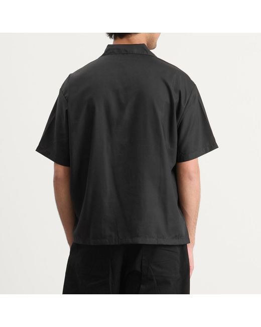 Neighborhood Solid Hawaiian Shirt in Black for Men | Lyst UK