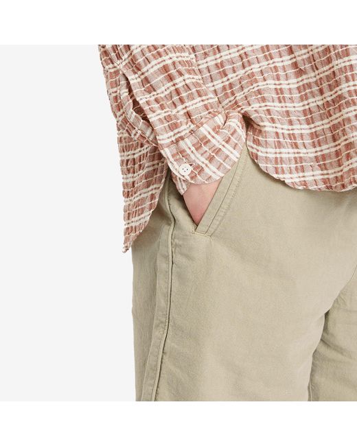 Folk Natural Linen Assembly Shorts for men