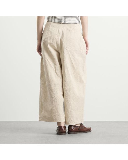 YMC Natural Deadbeat Linen Trousers