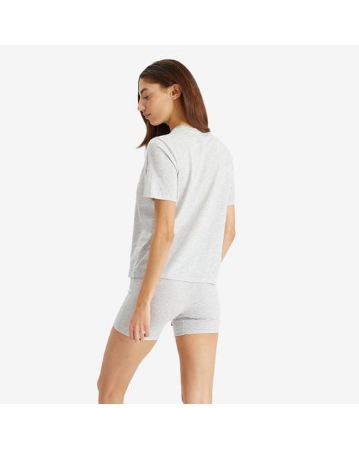 Skims White Relaxed Tees T-Shirt
