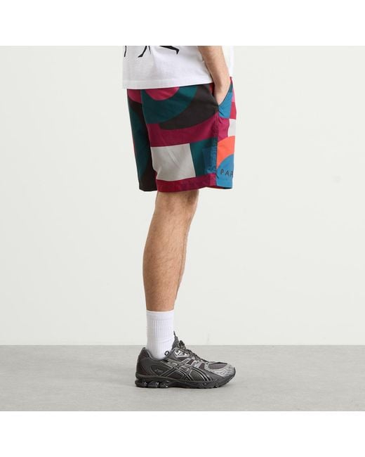 by Parra Red Ball To The Face Swim Shorts for men