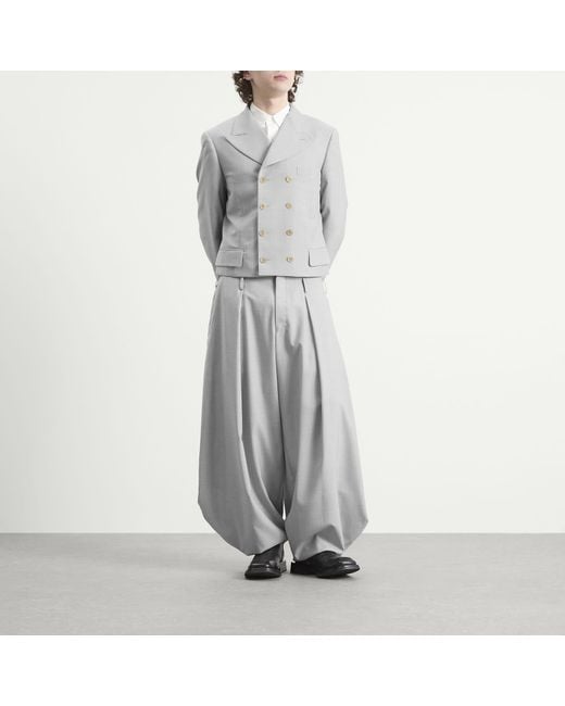 Comme des Garçons Gray Structured Jacket for men