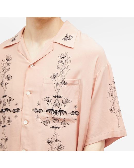 Neighborhood Nh Dr Woo Hawaiian Shirt Ss in Pink for Men | Lyst UK