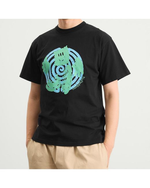 No Problemo Black Acid Team T-Shirt for men