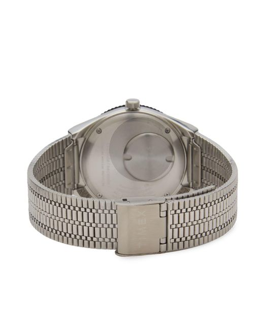 Timex Green X Seconde/Seconde/ Steel Q Sequel Top Ring Watch