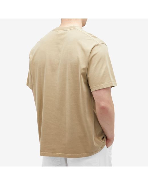 A Bathing Ape Natural One Point Garment Dyed Pocket T-Shirt for men