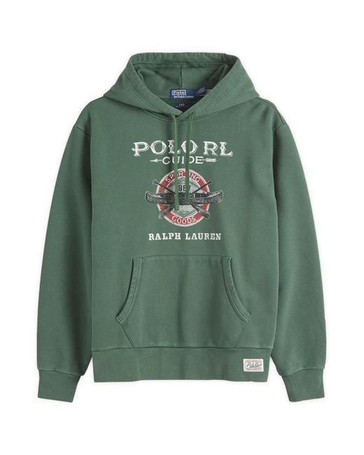 Polo Ralph Lauren Green End. X Dry Goods Hoodie for men