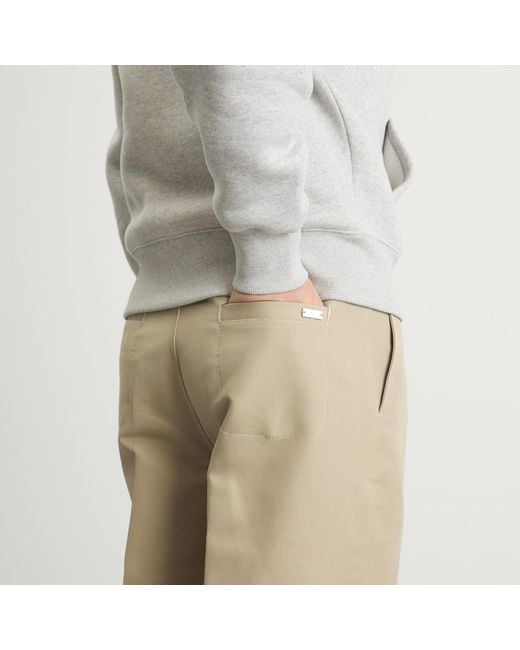 AMI Natural Baggy Trousers for men