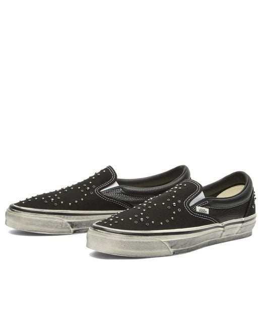Vans Black Lx Classic Slip-On 98 Sneaker