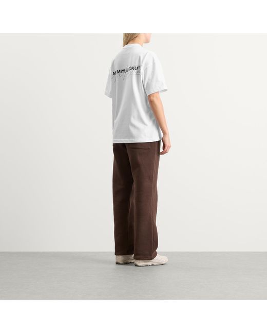 MKI Miyuki-Zoku White Signature Overlay T-Shirt Presented By End