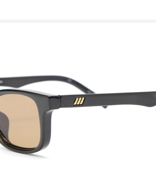 Le Specs Metallic Echelon + Sunglasses