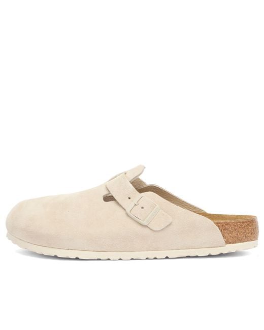 Birkenstock Natural Boston Clog
