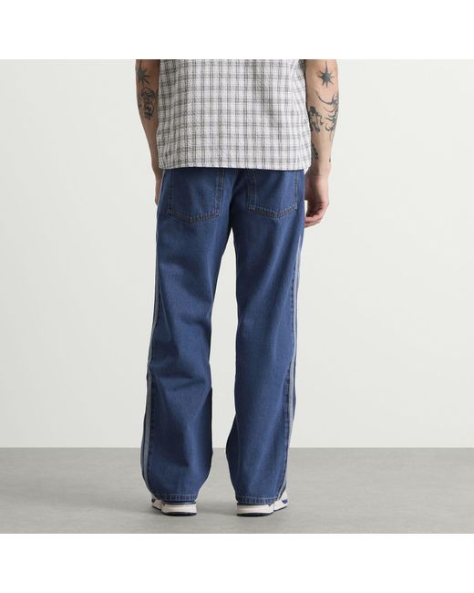 Adidas Blue Denim Jeans for men