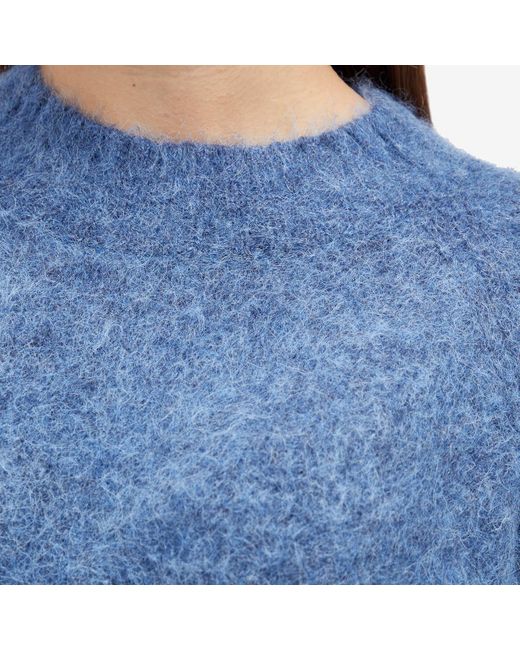 Holzweiler Blue Fure Fluffy Sweater