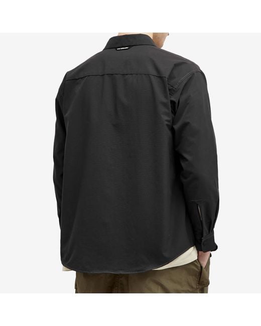 And Wander Black Dry Breathable Shirt for men