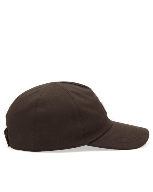 Rick Owens Brown X Moncler Baseball Cap